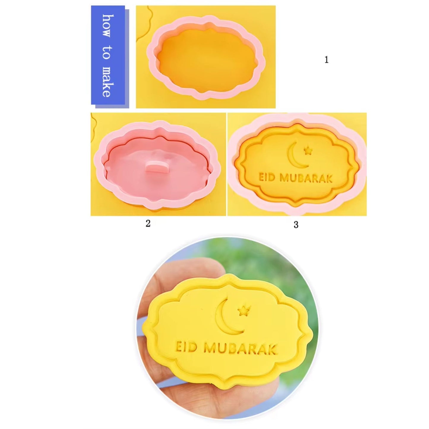 Ramadan and Eid Cookie Cutter 8PC Set