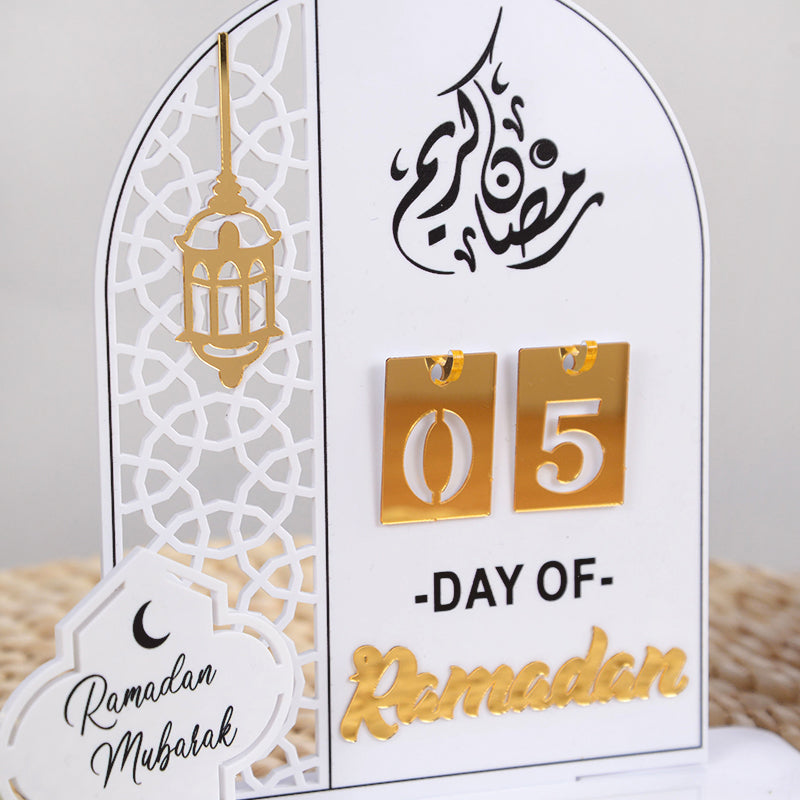 Acrylic Ramadan Countdown Calendar