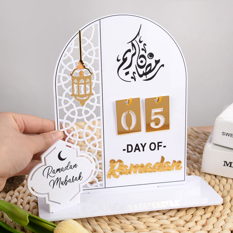 Acrylic Ramadan Countdown Calendar