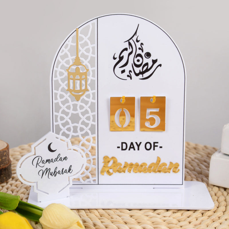 Acrylic Ramadan Countdown Calendar