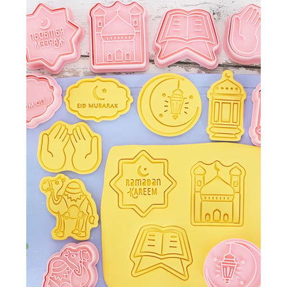 Ramadan and Eid Cookie Cutter 8PC Set