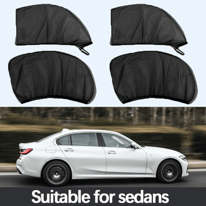 For Sedans (Cars) | 4pc Mesh Car Window Cover