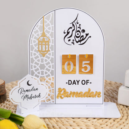 Acrylic Ramadan Countdown Calendar